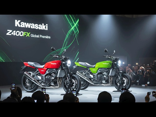2026 Kawasaki Z400FX – Inline-Four Retro Naked Bike Revealed!