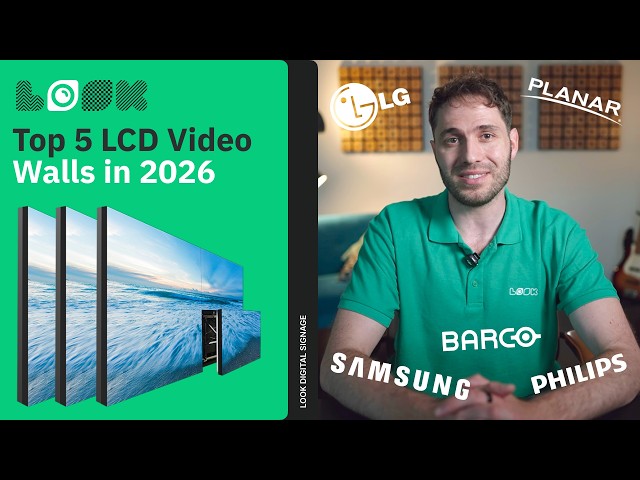 Top 5 LCD Video Walls in 2026