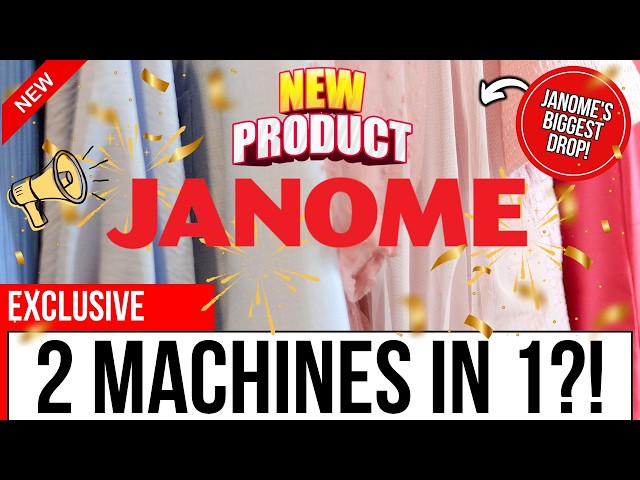 New JANOME BLOWS UP The Entire SEWING MACHINES Market With Latest Announcement!