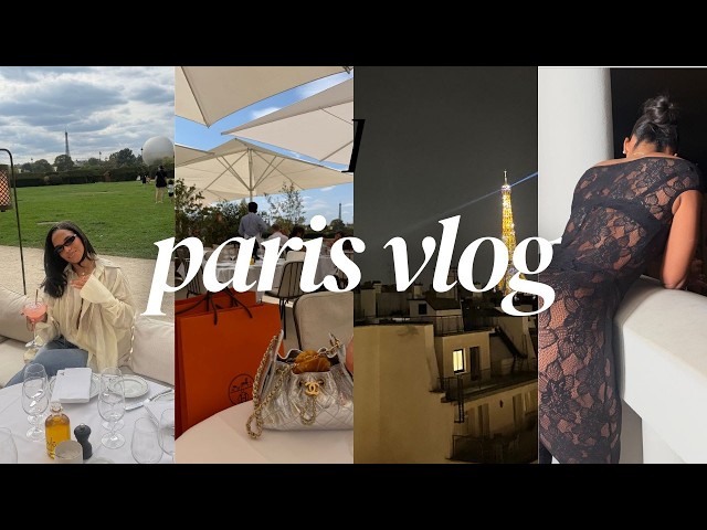 PARIS VLOG: SPEND A FEW DAYS WITH ME IN PARIS! PT 1 OF MY BIRTHDAY SOLO TRIP!