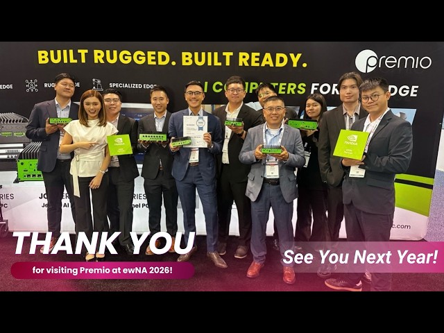 embedded world North America 2026 Recap | Edge AI & Embedded Computing by Premio
