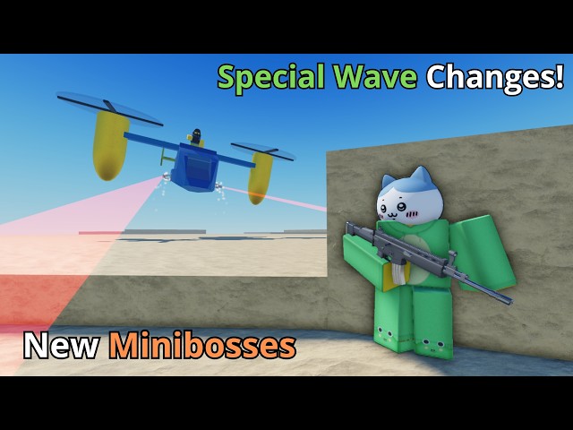 New Units & Special Wave Changes! | Dummies vs Noobs UPDATE