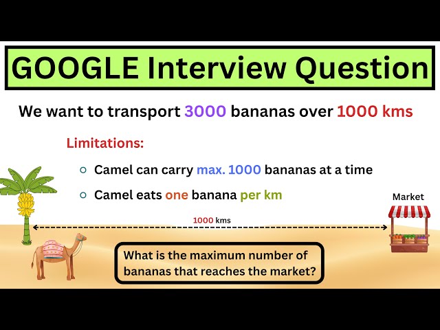 Can You Solve This? Google Interview Question