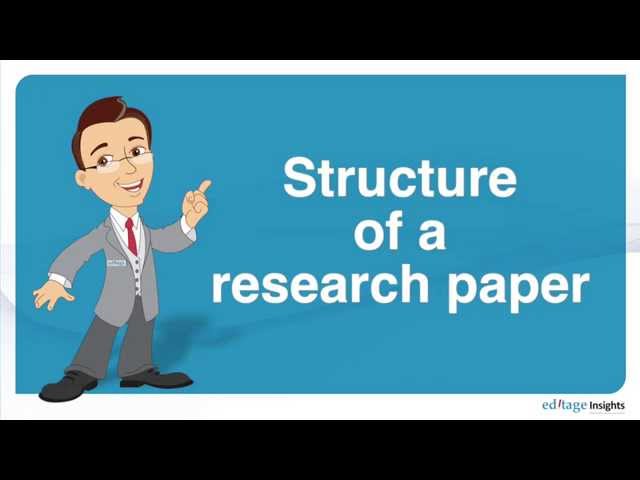 Structure of a research paper