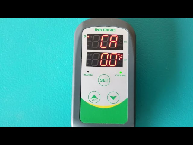 How to Program an InkBird Temperature Controller for a Chest Freezer Cold Plunge