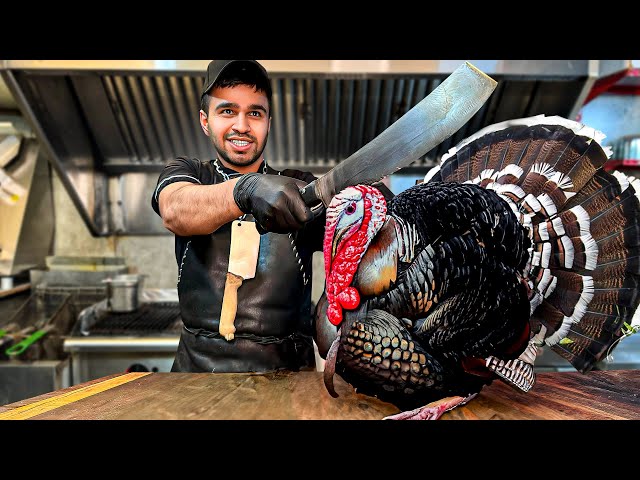 The best food in Iran Barberry rice ( Zershak Polow ) with chicken but I used turkey🔥🦃🇮🇷