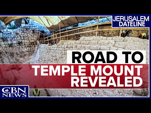 Hidden Beneath Jerusalem: Biblical Archaeology Pilgrimage Road | Jerusalem Dateline - Oct 2, 2026