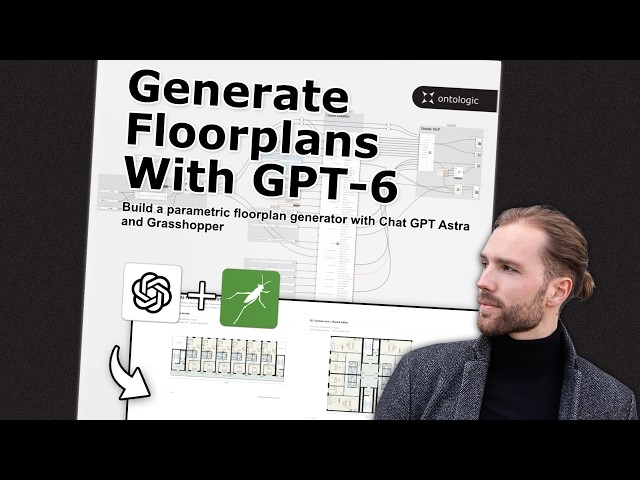 GPT-6 Astra + Grasshopper Built This Floor Plan Generator (insane)