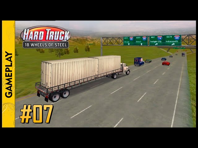 HARD TRUCK: 18 Wheels of Steel (Louisville x Chicago)(Gameplay) #07