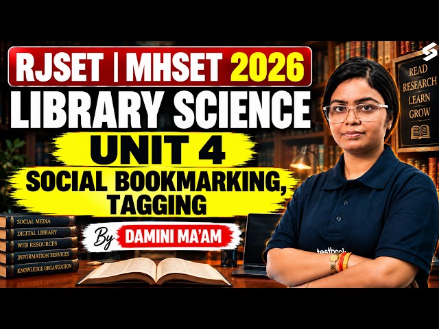 MHSET & RJSET Library Science | Social Bookmarking & Tagging MHSET & RJSET Library Science By Damini