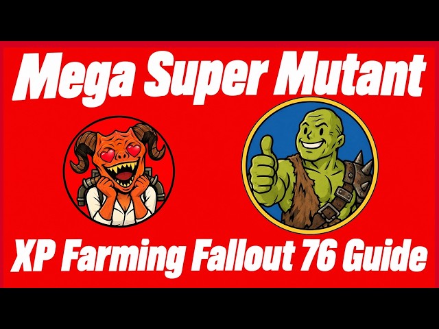 Mega Super Mutant XP Farming Fallout 76 Guide walkthrough Mutant Hound Behemoth Floaters Locations
