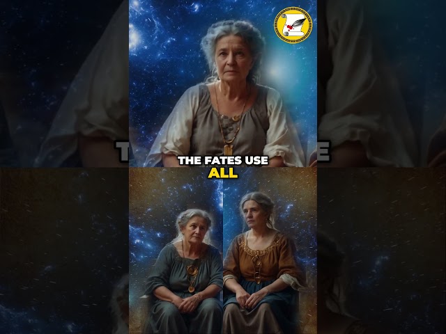 Weaving Mortals' Lives - The Fates, Children of Nyx  #greekmyths