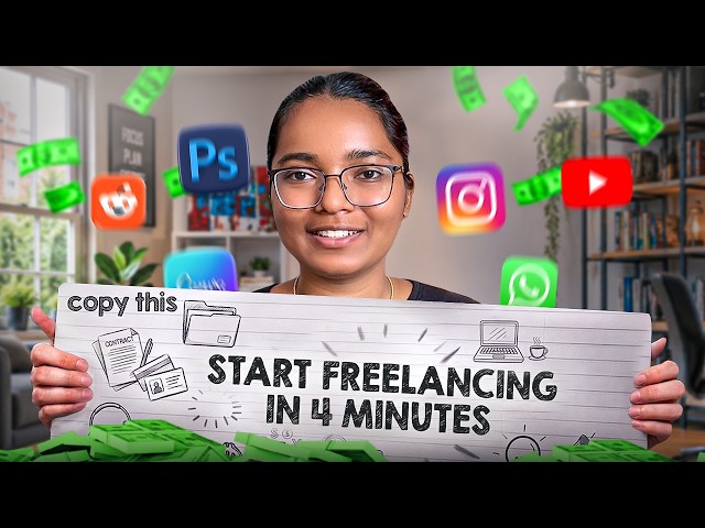 Give me 4 minutes, and I will tell you everything about freelancing