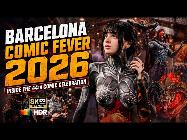 Body Art, Cosplay and Monsters: Inside Comic Barcelona 2026