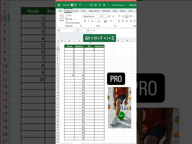 How to Auto-Generate Dynamic Serial Numbers in Excel | SEQUENCE Formula #spreadsheets #exceltricks