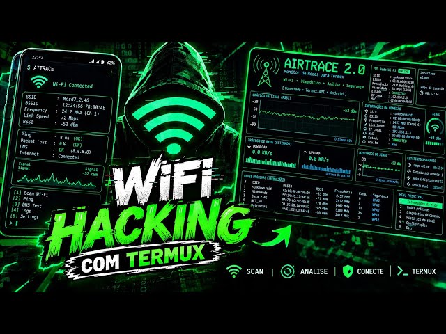 WI-FI HACKING ON TERMUX? 🔥 Meet AITRACE 2.1