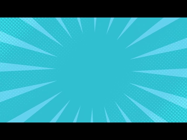 4k Comic cartoon background | Free download | Cartoon style Blue screen background Free Video