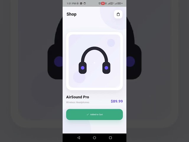 I Built This Add to Cart Animation in Flutter 🛒✨