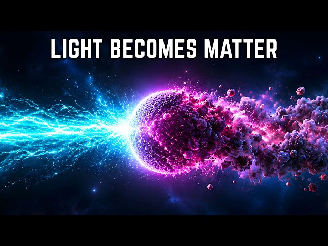 How Can Light Turn Into Matter?