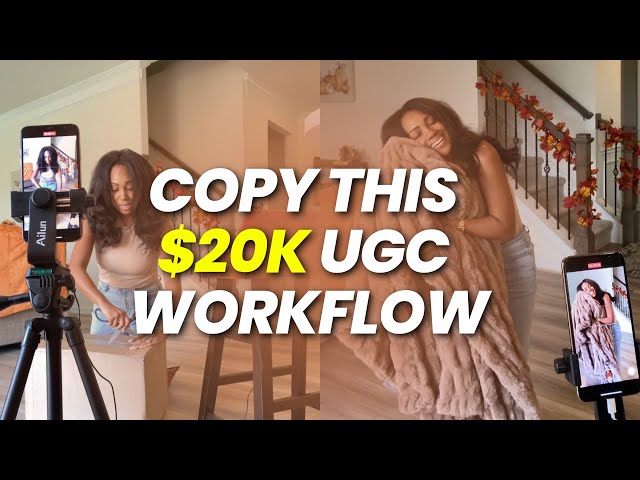 How To Script, Shoot, and Edit a UGC Video | Step by Step Tutorial