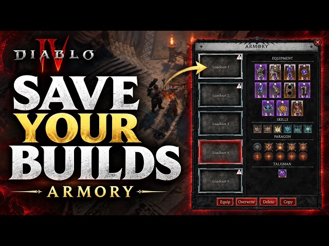 Diablo 4 Armory Explained: Quick Guide