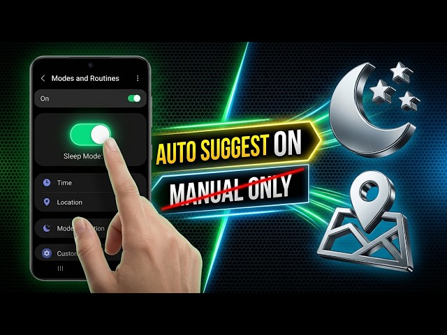 How to Turn Mode & Routines ON/OFF in Customize on Android 📲🔄 Android Modes & Routines Customization
