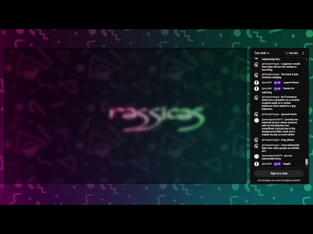 rassicas beats off (the 2008 video game) live on stream (part 1)