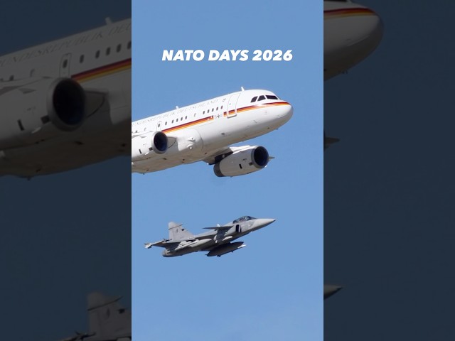 NATO DAYS 2026 😱 #shorts #aviation #airplane #military #airforce #nato #natodays #edit #fyp