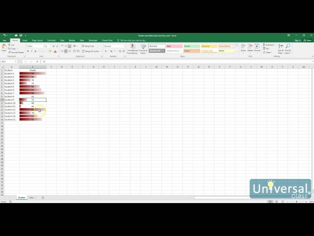 Lesson 12: Conditional Formatting, Databars, IconSets, Sparklines - VBA Course