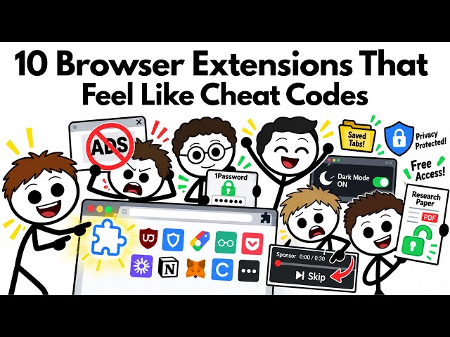 10 Browser Extensions That Feel Like Cheat Codes