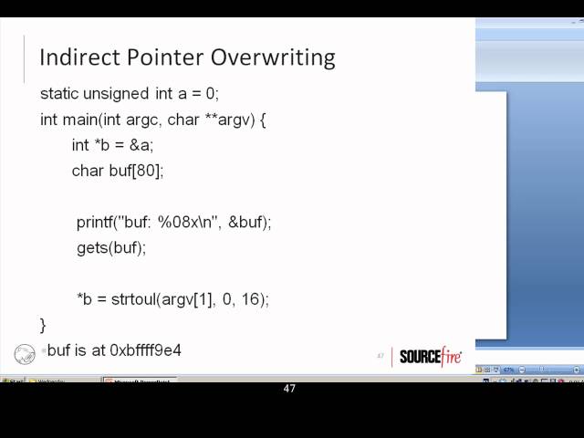 C-Based Application Exploits and Countermeasures - Yves Younan