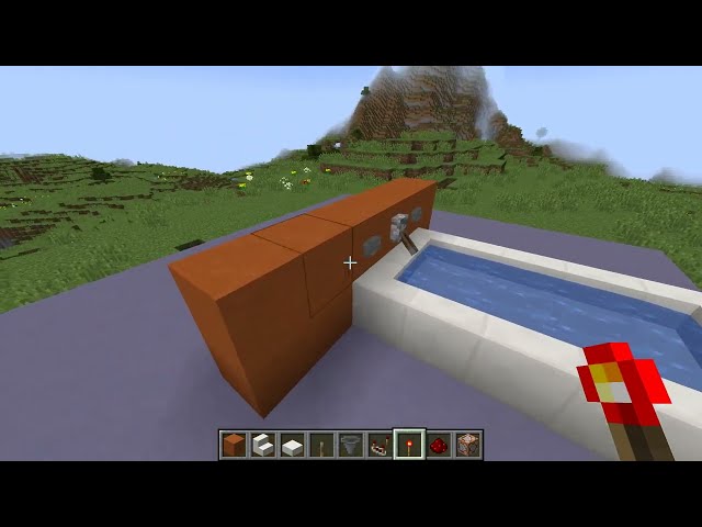 Minecraft - How To Make A Working Bubblebath
