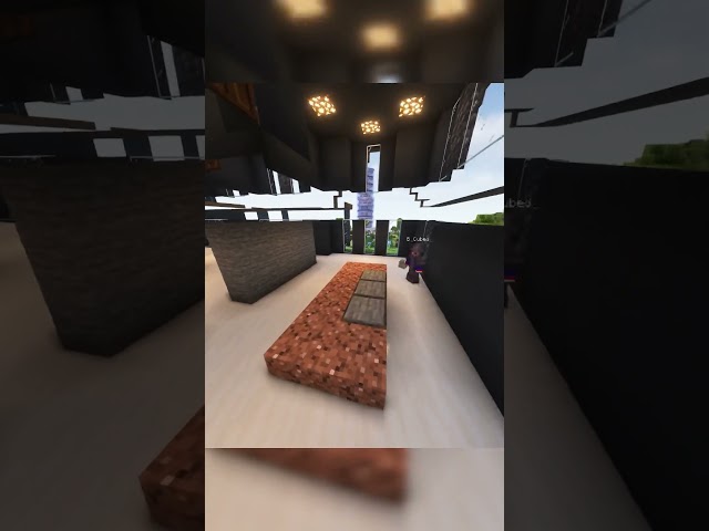 A Modern Minecraft House | Tutorial | Timelapse build #shorts