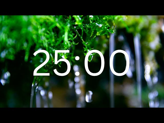25 Minutes Timer With Relaxing Music