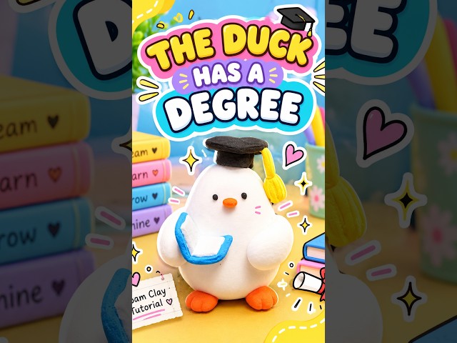 This Duck Has a Degree! 🎓🦆