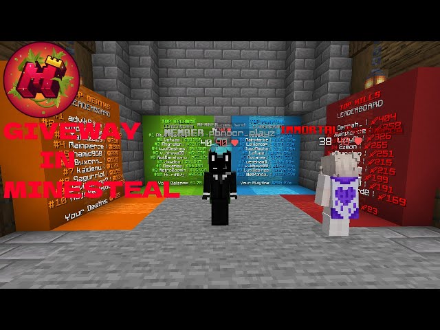 Giveaway of Nethrite kit with other stuff on lifesteal server