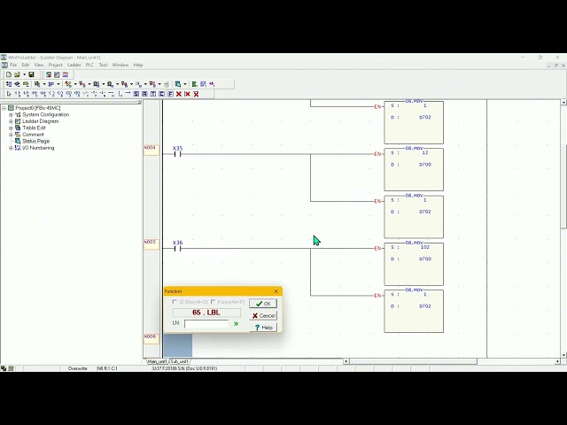 FATEK PLC WINPRO LADDER [ PULSE GENERATOR FOR POSITION ] PROGRAMMUNG