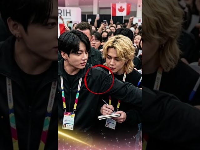The Moment Jungkook Became Jimin’s Bodyguard! 🛡️👀 #Shorts #BTS #Jungkook #Jimin #Jikook