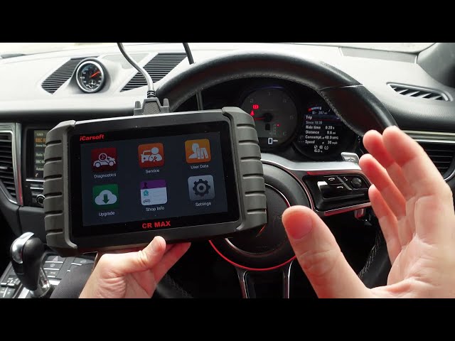How Fault Codes are displayed - iCarsoft CR MAX
