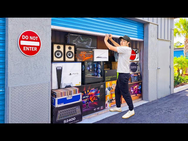 I Paid $4010 For A MILLIONAIRE Gamers Storage Unit