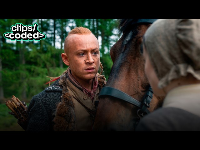 outlander (2023) - ian brings wounded william to denzell hunter for limb saving surgery