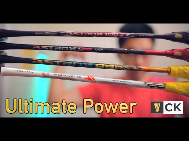 Best Power Yonex Badminton Racket | Yonex Astrox 100ZZ vs Astrox 88D Pro vs Astrox 99 Pro