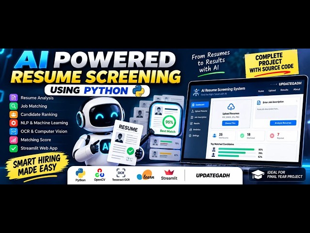 AI Powered Resume Screening System Using Python