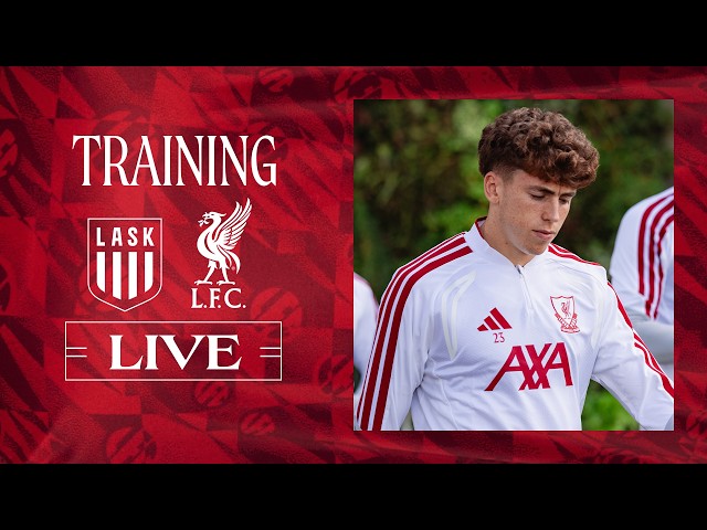 Live Training: LASK vs Liverpool | Warm-ups for Champions League Matchday 2
