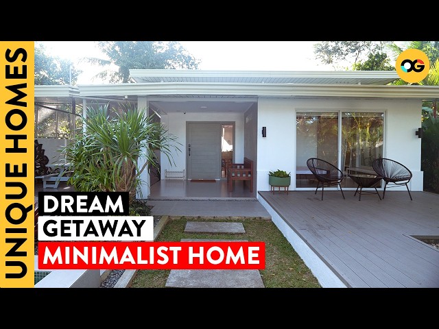 Explore This Dream Getaway Minimalist Home in Cavite