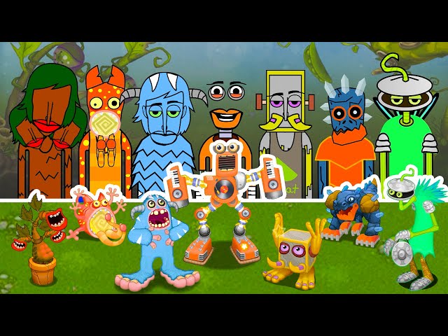 MonsterBox with Rare Monsters | Incredibox and My Singing Monsters: Plant Island