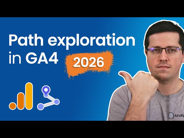 Path exploration in Google Analytics 4 (2026) || Path reports in GA4