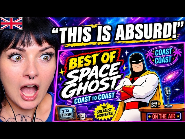 British Girl Reacts to Space Ghost Coast to Coast for the FIRST TIME