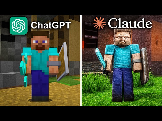 ChatGPT vs Claude Make Minecraft from Scratch