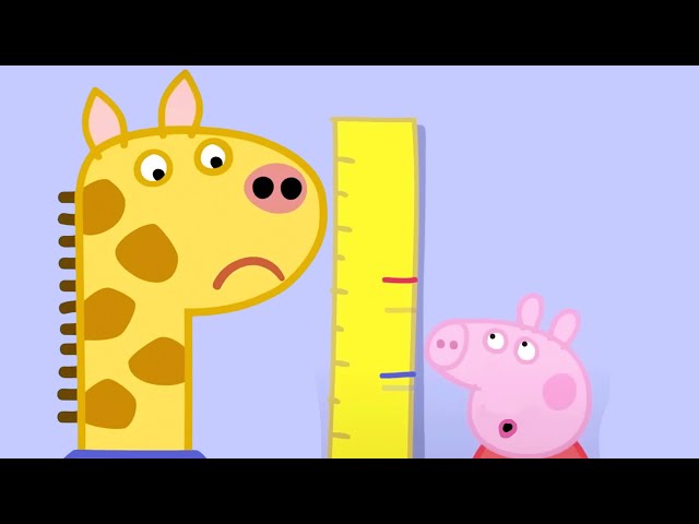 Peppa Pig Meets Gerald Giraffe 🐷 🦒 Peppa Pig English 🐽 Peppa Pig Full Episodes